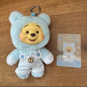 TOP TOY Winnie the Pooh Candy Bear Vinyl Plush Keychain Blind Box OPENED NO BOX